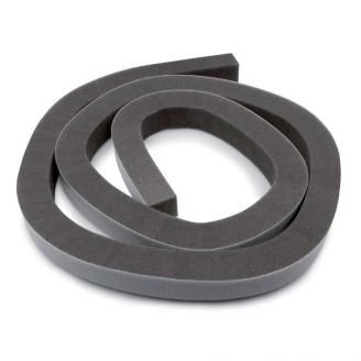 Afspærringsliste Duopakke Sort 2 st 2000x30x30 mm